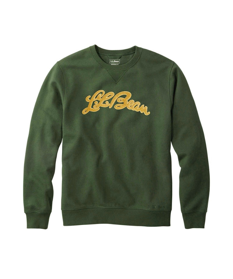 スウェット トレーナー メンズ アスレチック・スウェット、クルーネック スクリプト・ロゴ 513737【30%OFF】