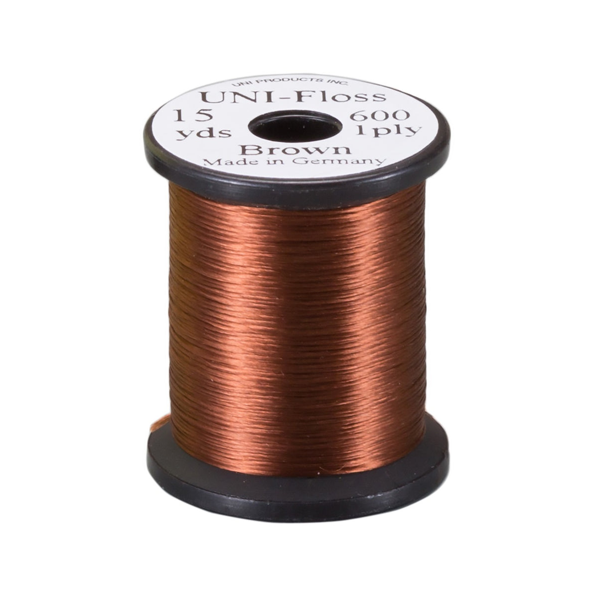 ティムコ(TIEMCO) UNI 15yds. スーパーフロス ブラウン