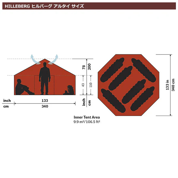 ヒルバーグ アルタイ UL コンプリート Sand