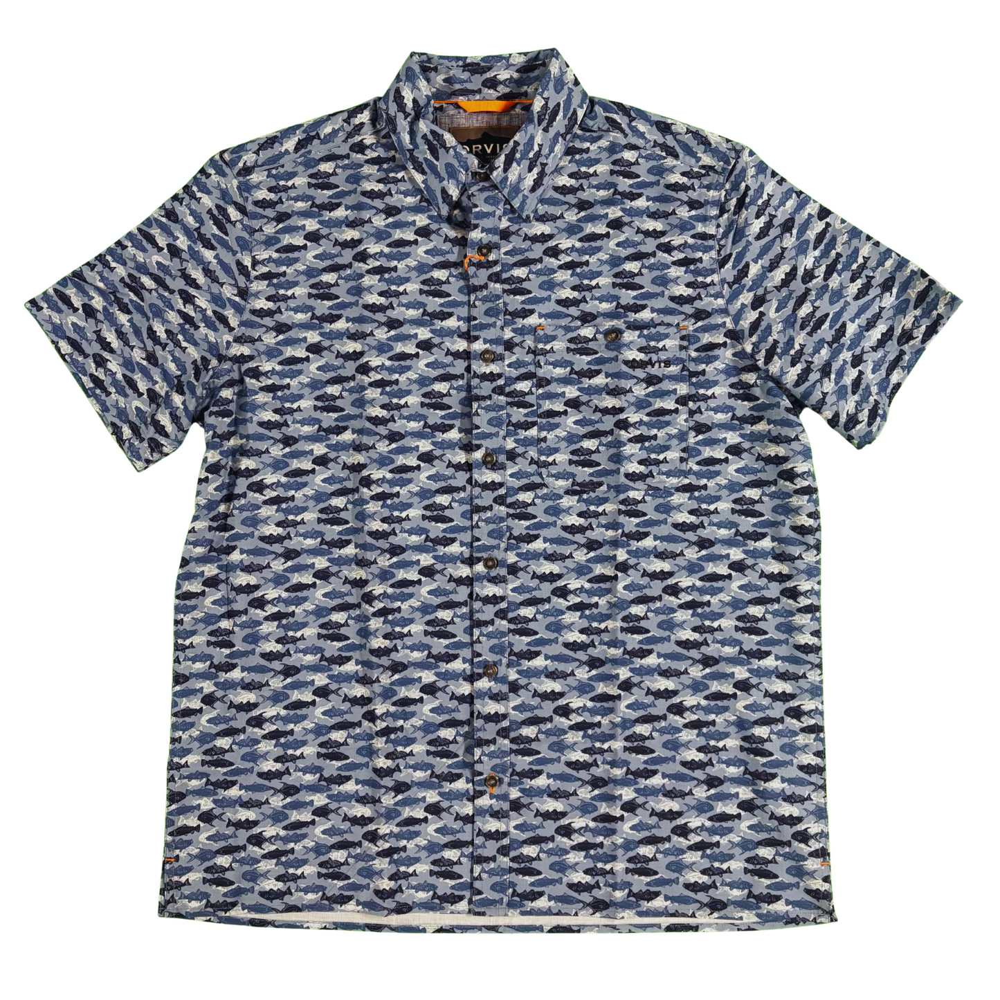 ORVIS 2Z5S ペイントテックシャンブレー ショートスリーブシャツ