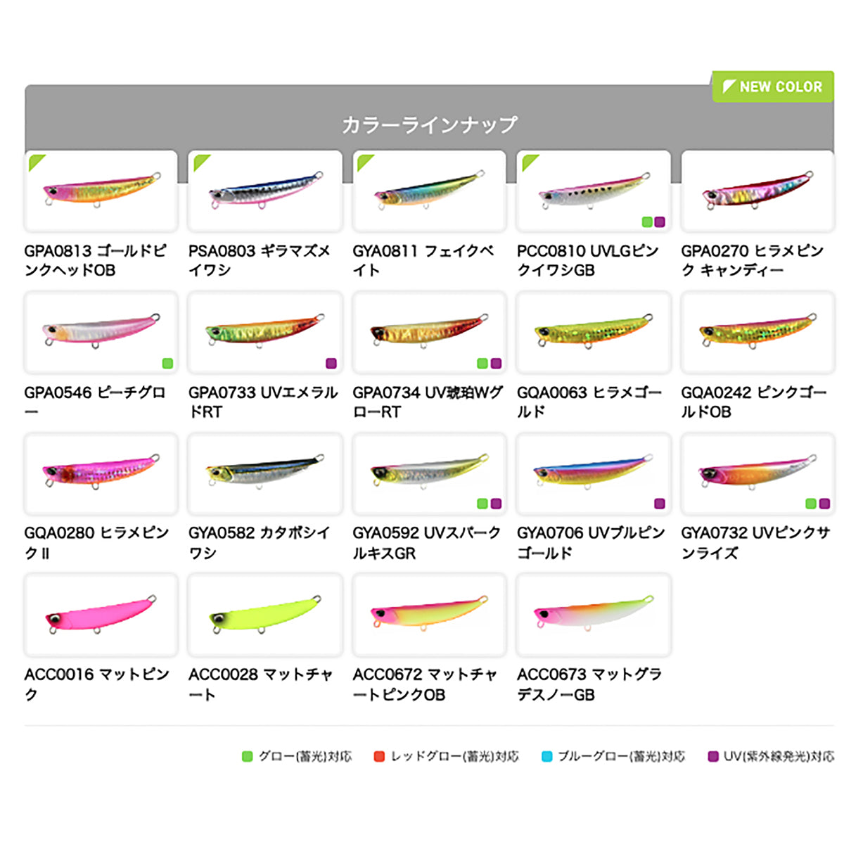 DUO ビーチウォーカー フリッパー40g GPA0734 UV琥珀WグローRT