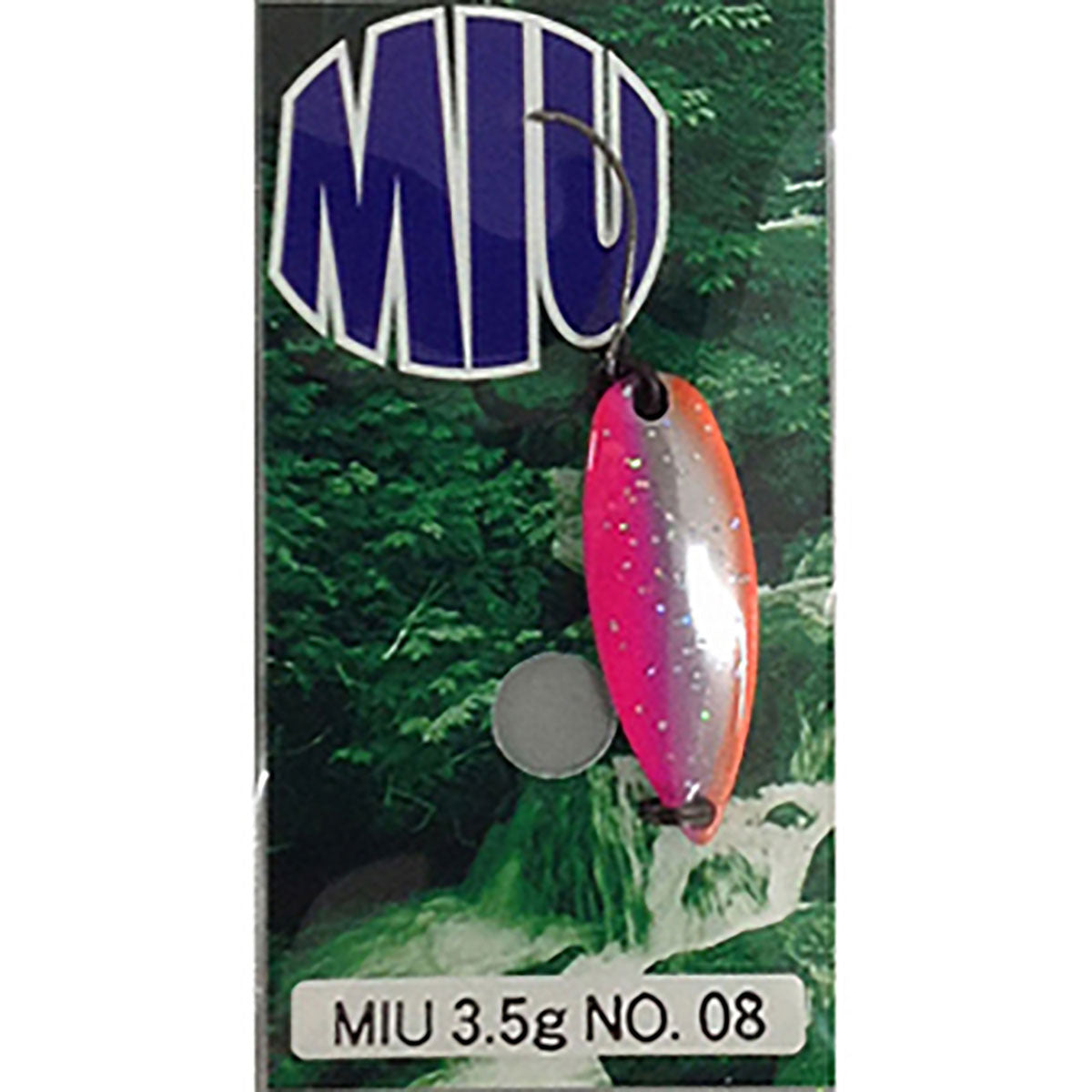 フォレスト(FOREST) MIU(ミュー) ネイティブ 3.5g #08 ピンク銀オレンジベリー