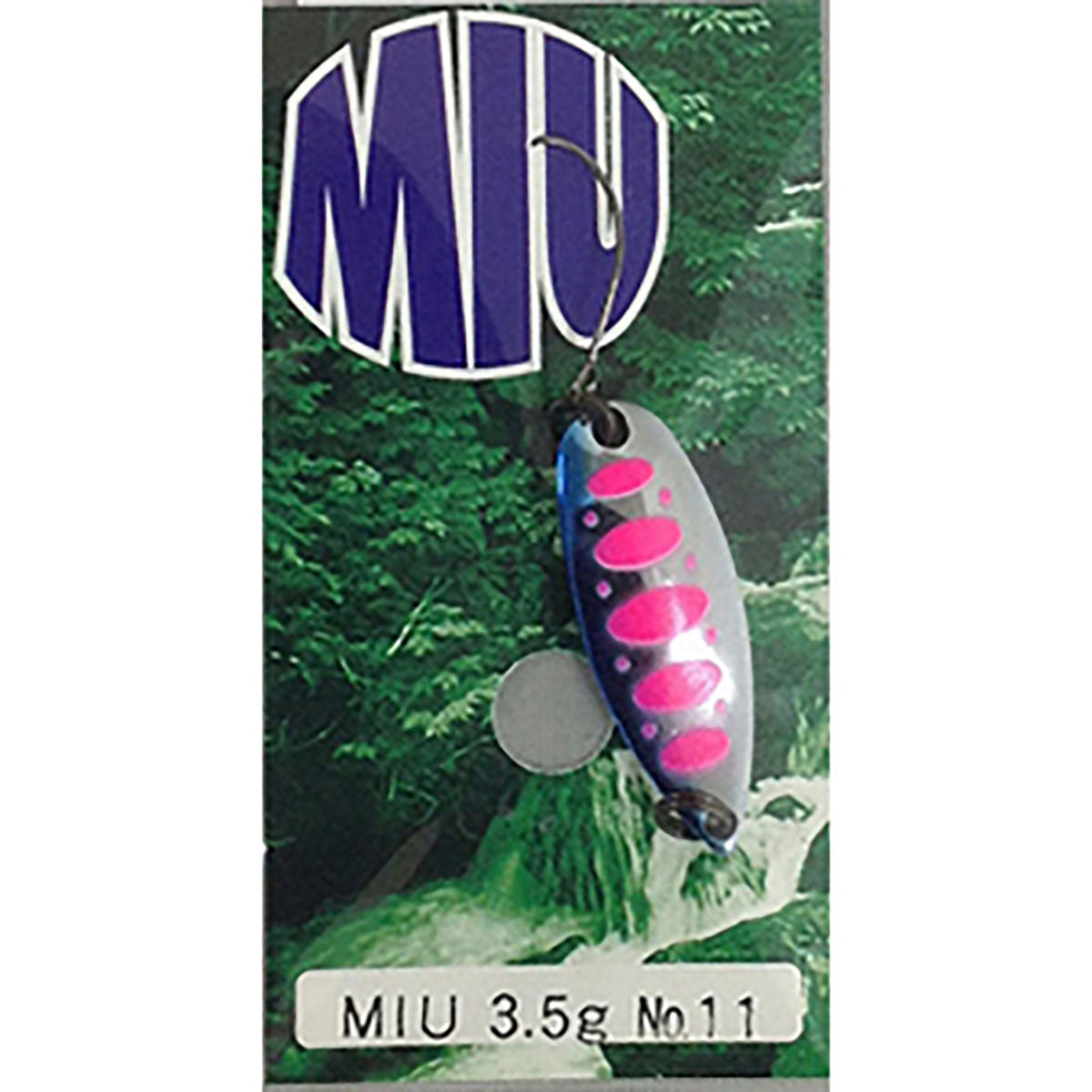 フォレスト(FOREST) MIU(ミュー) ネイティブ 3.5g #11 ブルーピンクヤマメ