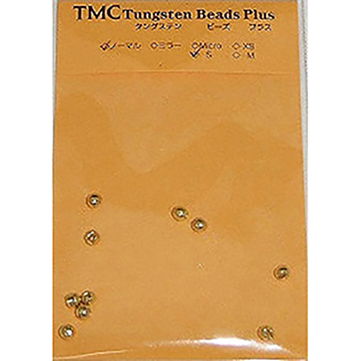 ティムコ(TIEMCO) TMC Tungsten Bead plusタングステンビーズ+ GLD NM S 2.8mm
