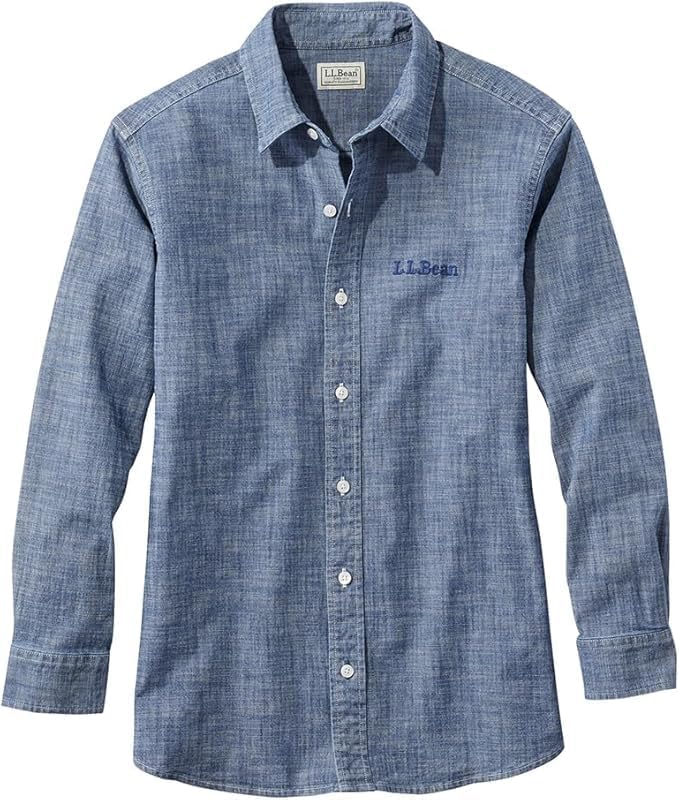 メンズ コンフォート・ストレッチ・シャンブレー・シャツ 514589【30%OFF】