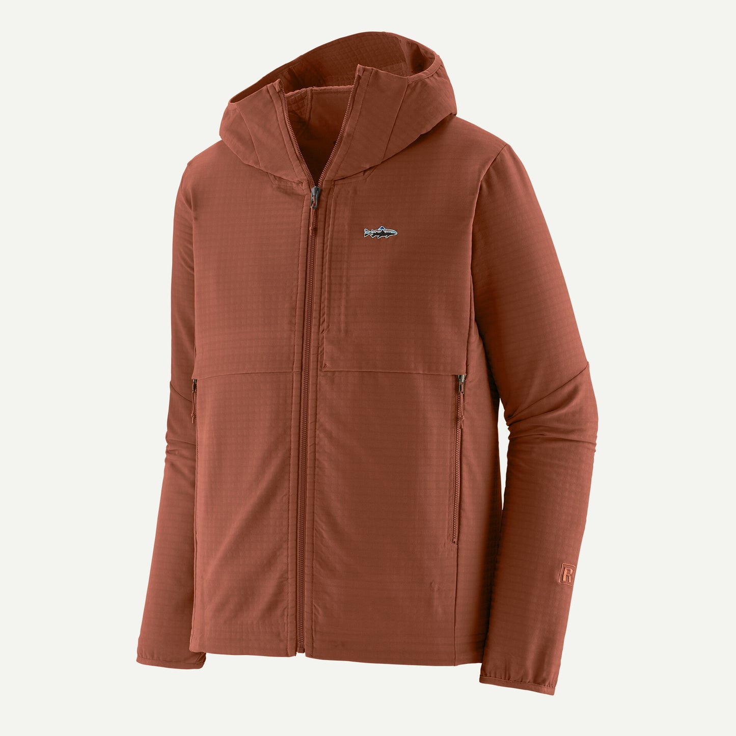 メンズ・R1 テックフェイス・フィッツロイ・トラウト・フーディ【30%OFF】