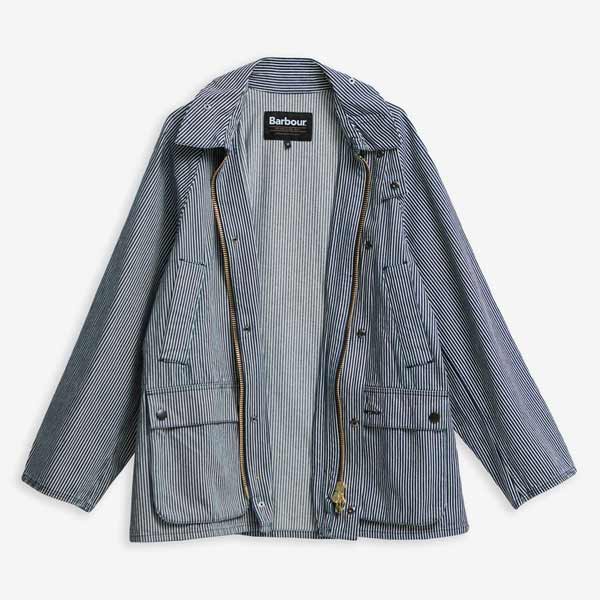 os bedale stripe casual jacket【30%OFF】