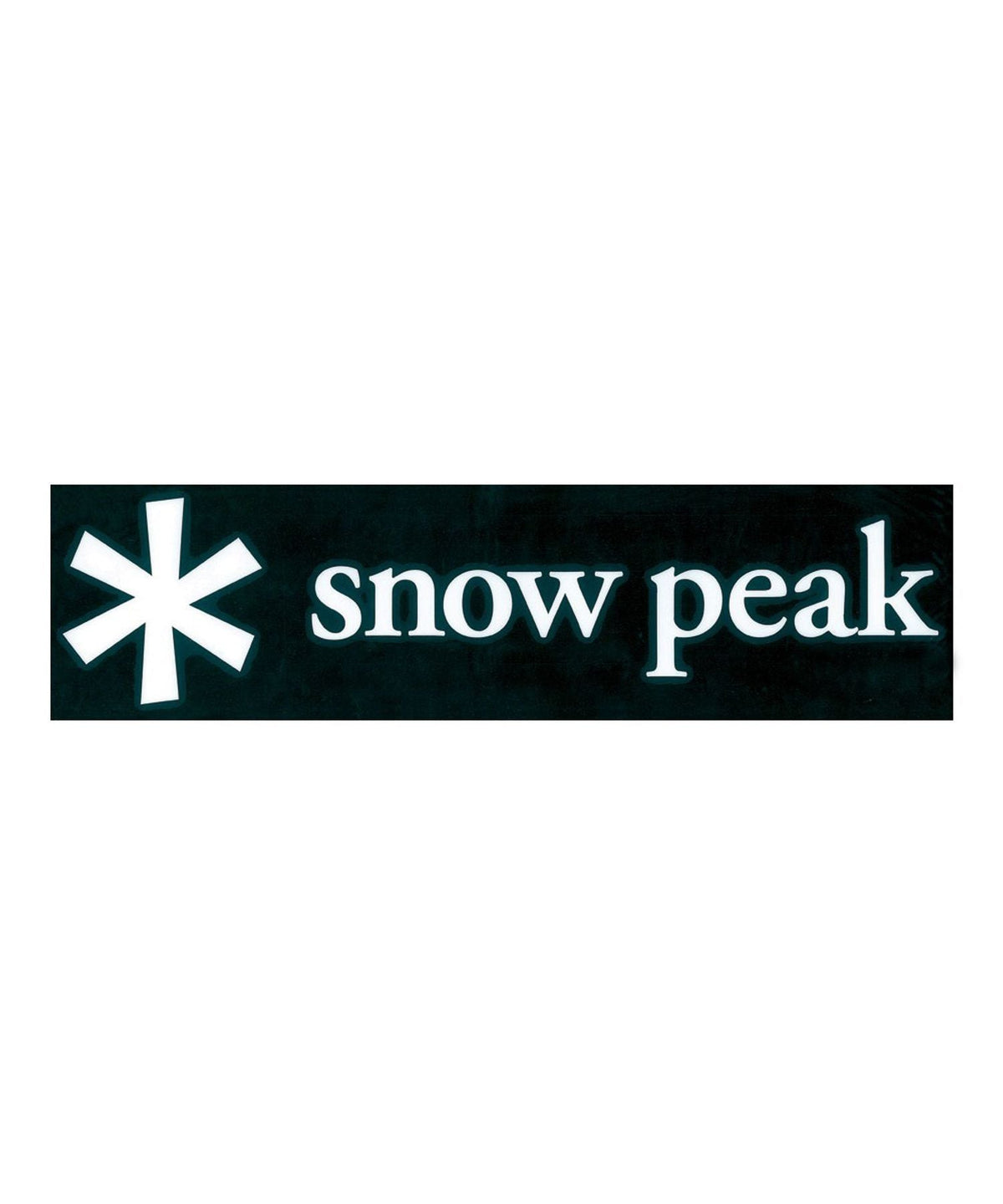 Snow Peak スノーピーク ロゴステッカー アスタリスクM NV-007
