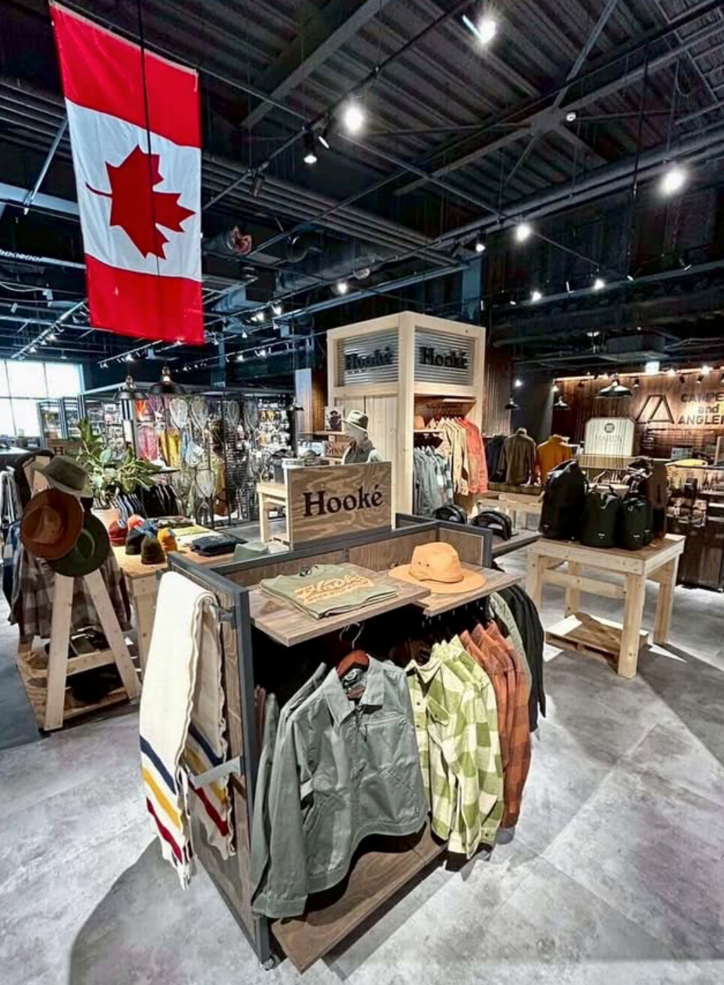 日本初。カナダのアウトドア・ライフスタイルブランド『Hooké』取扱開始！！