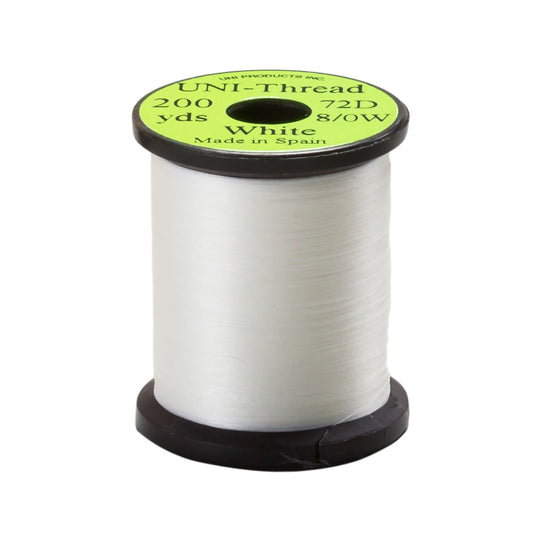 ティムコ(TIEMCO) UNI 8/0 ユニスレッド 200ヤード ホワイト