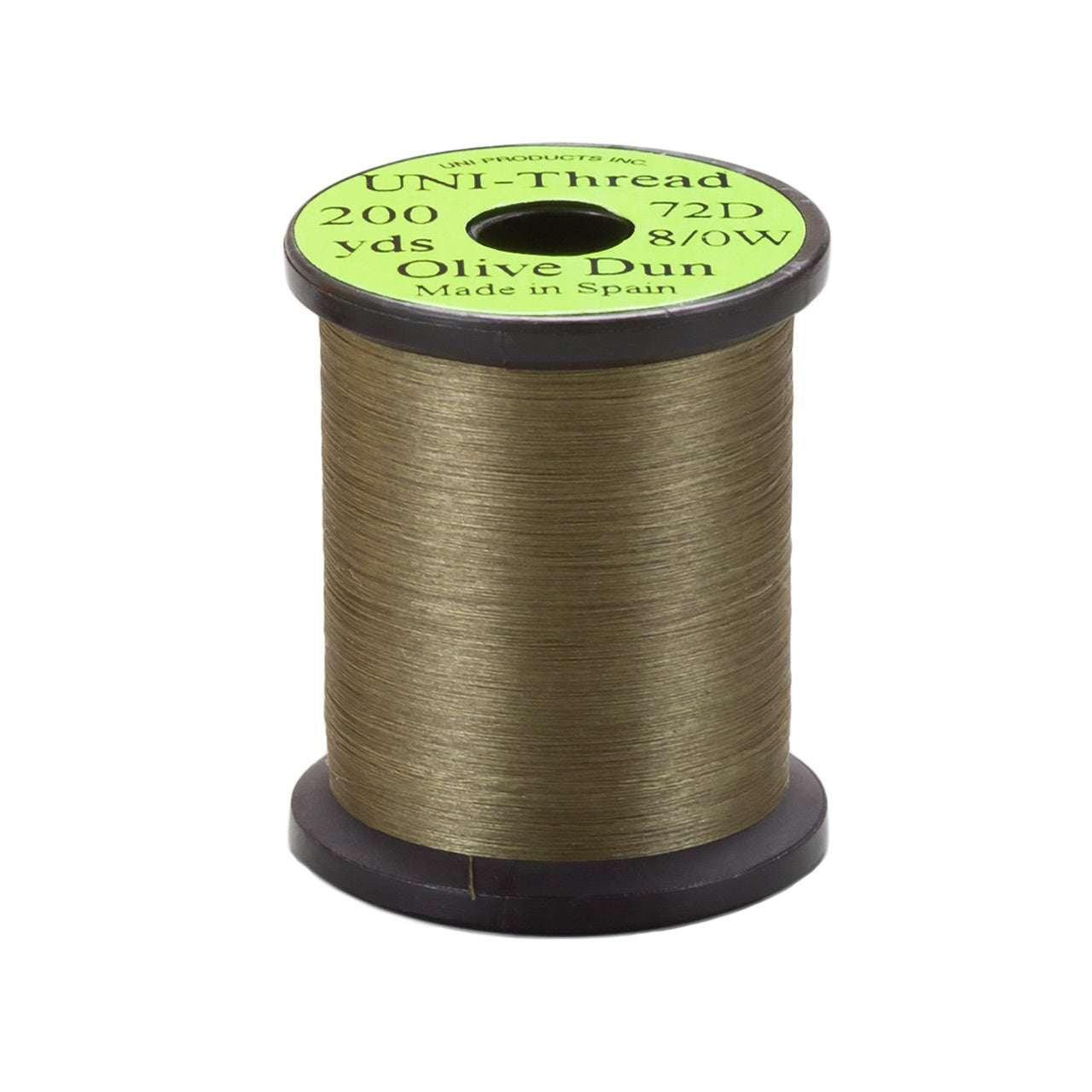 ティムコ(TIEMCO) UNI 8/0 ユニスレッド 200ヤード オリーブダン