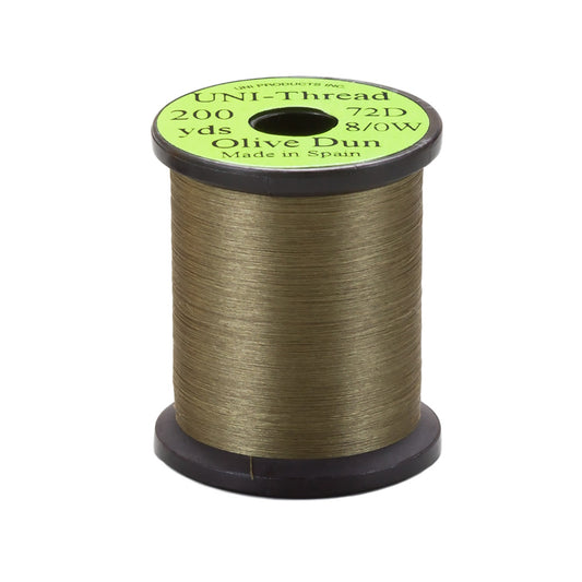 ティムコ(TIEMCO) UNI 8/0 ユニスレッド 200ヤード オリーブダン