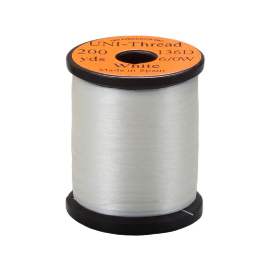 ティムコ(TIEMCO) UNI 6/0 ユニスレッド 200ヤード ホワイト