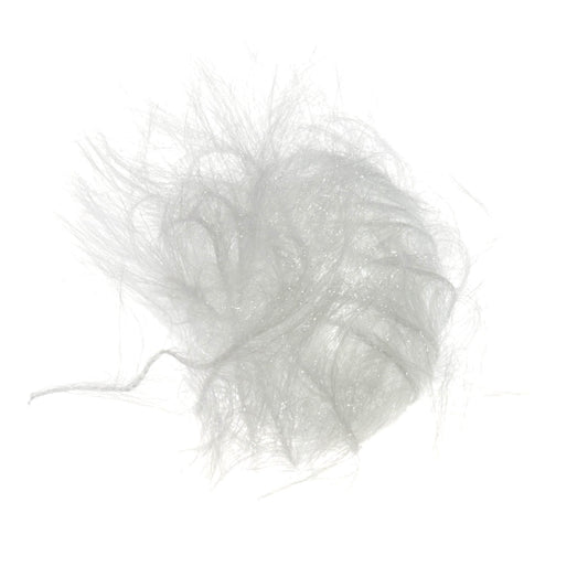 ティムコ(TIEMCO) ヘアライン ラージクリスタルハックル 377 ホワイトクリアー