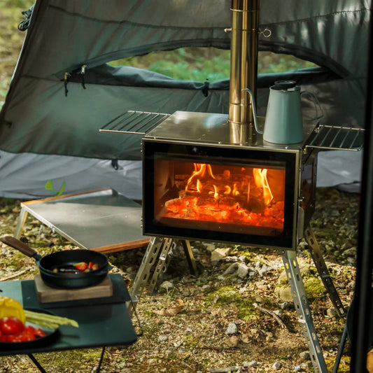 アウトドア薪ストーブ オーラ FG ステンレス SG25FWAR-FG-SUS