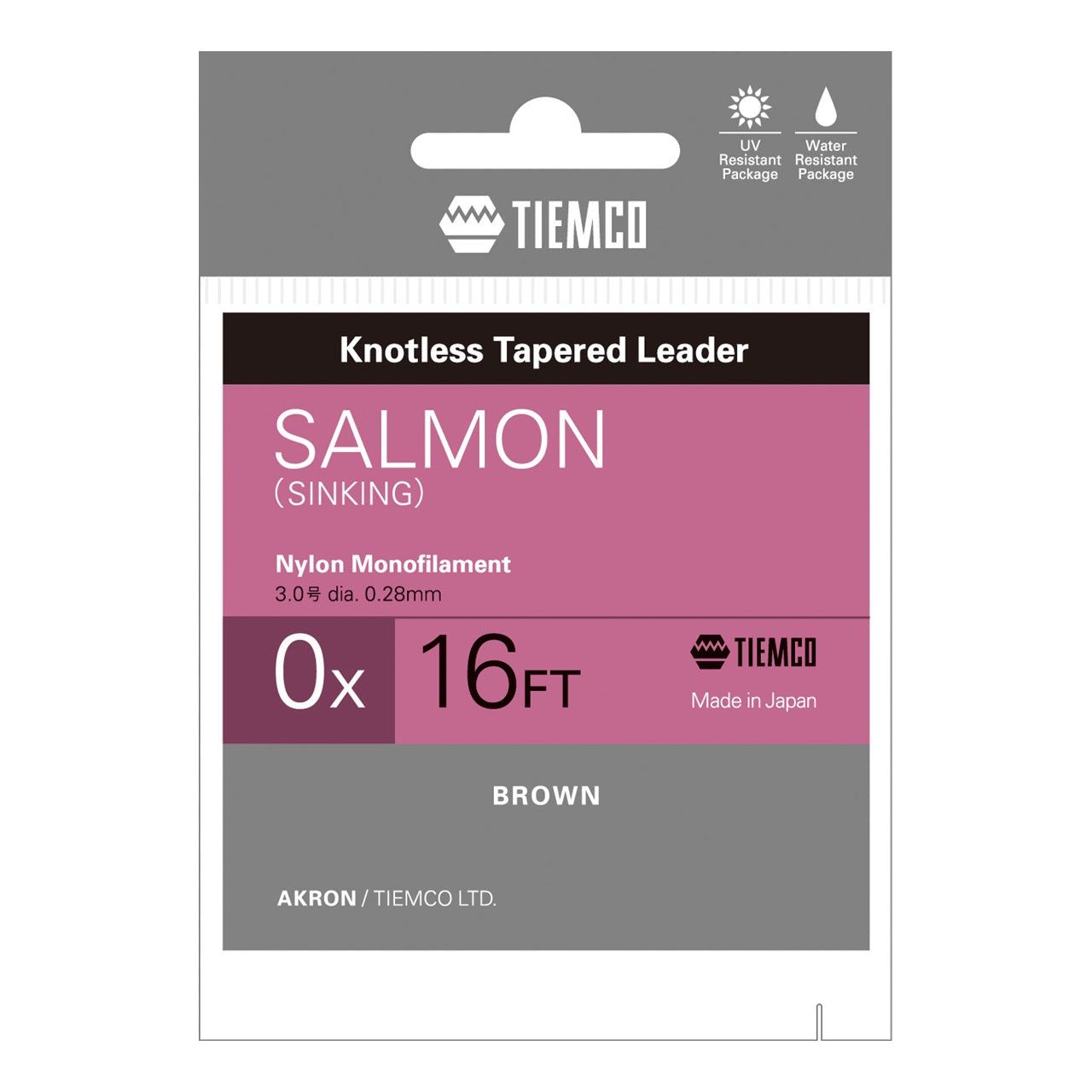 ティムコ(TIEMCO) サーモンリーダー シンキング 16FT