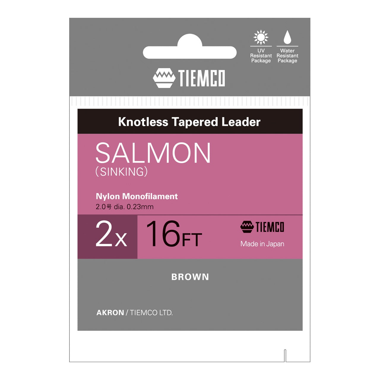 ティムコ(TIEMCO) サーモンリーダー シンキング 16FT