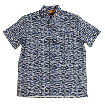 ORVIS 2Z5S ペイントテックシャンブレｰ ショートスリーブシャツ