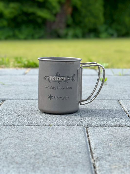 チタンマグ シングル 220 "オショロコマ" Titanium Single Wall "Salvelinus malma"