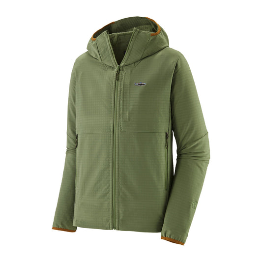 メンズ・R1 テックフェイス・フィッツロイ・トラウト・フーディ【30%OFF】
