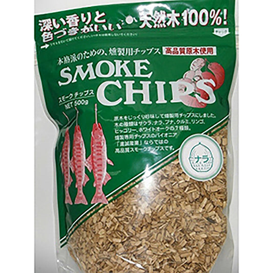 進誠産業 スモーク用チップス 500g ナラ