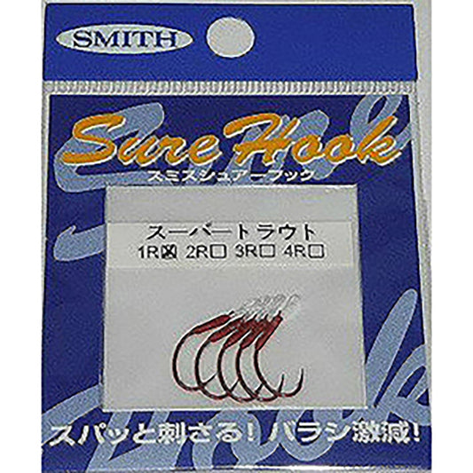 スミス(SMITH) シュアーフック スーパートラウト 1R