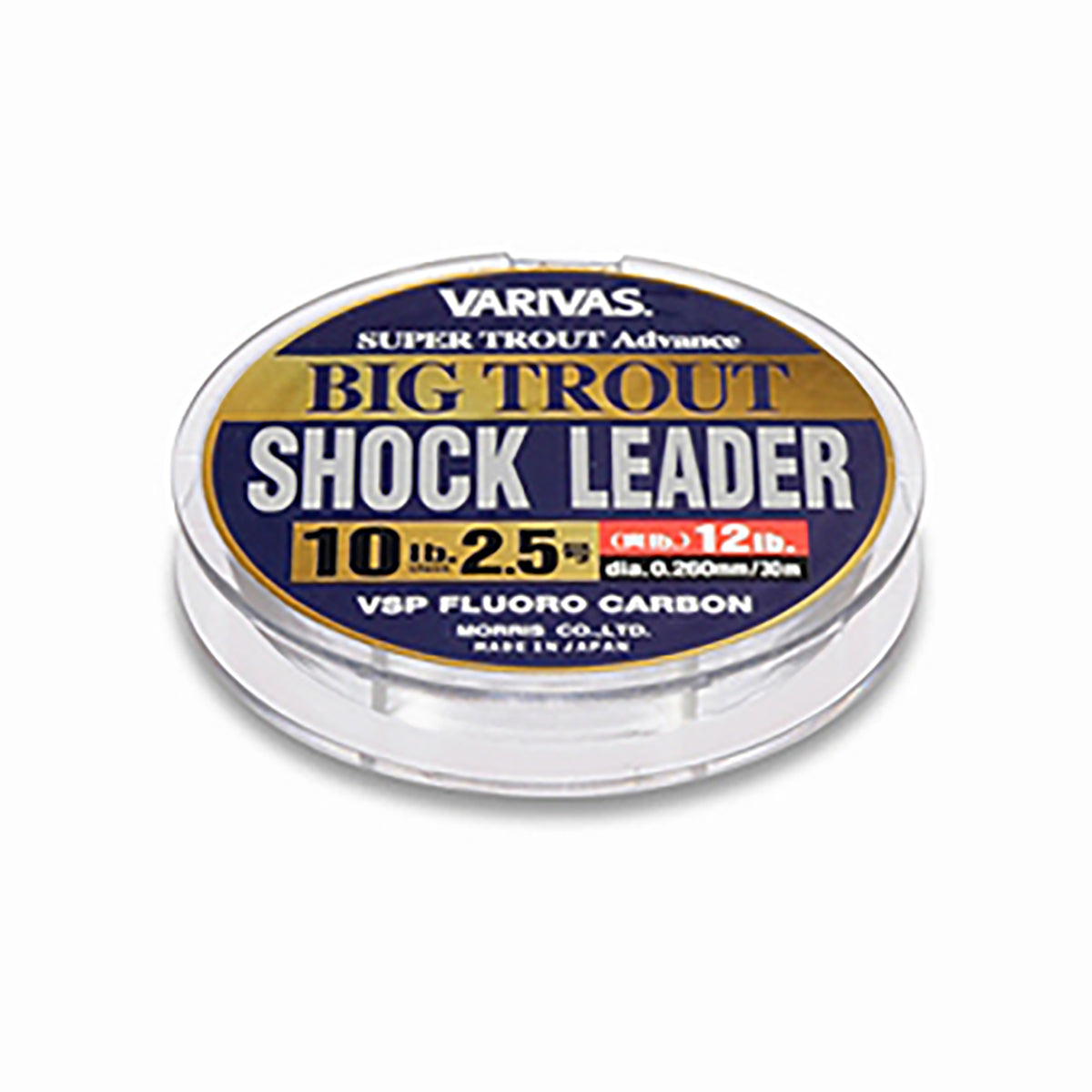バリバス(VARIVAS) スーパートラウト アドバンス ビッグトラウト ショックリーダー 30m 16LB [フロロカーボンライン]【OFF】