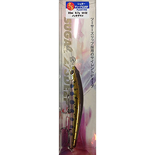 バスデイ(BassDay) シュガー2/3ディープ SG 85F M-02 メッキヤマメ
