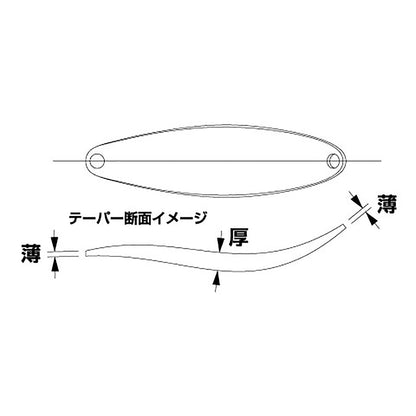 TH ﾂｲﾝｸﾙｽﾌﾟｰﾝNA 6.5 No.13ｺﾞｰﾙﾄﾞ(金ﾒｯｷ)