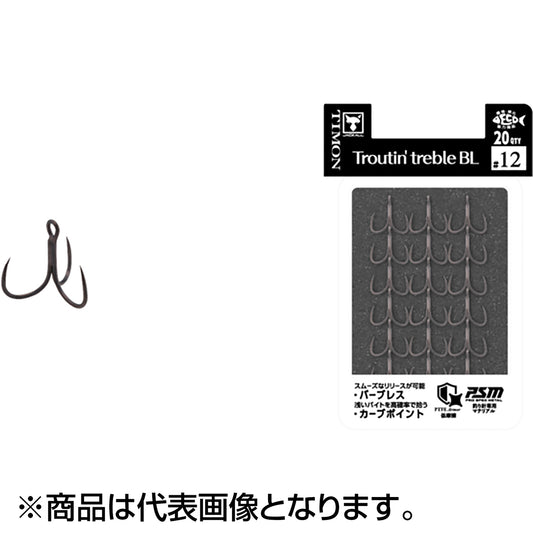 ジャッカル(JACKALL) TIMON トラウティン トレブルBL 20P #12