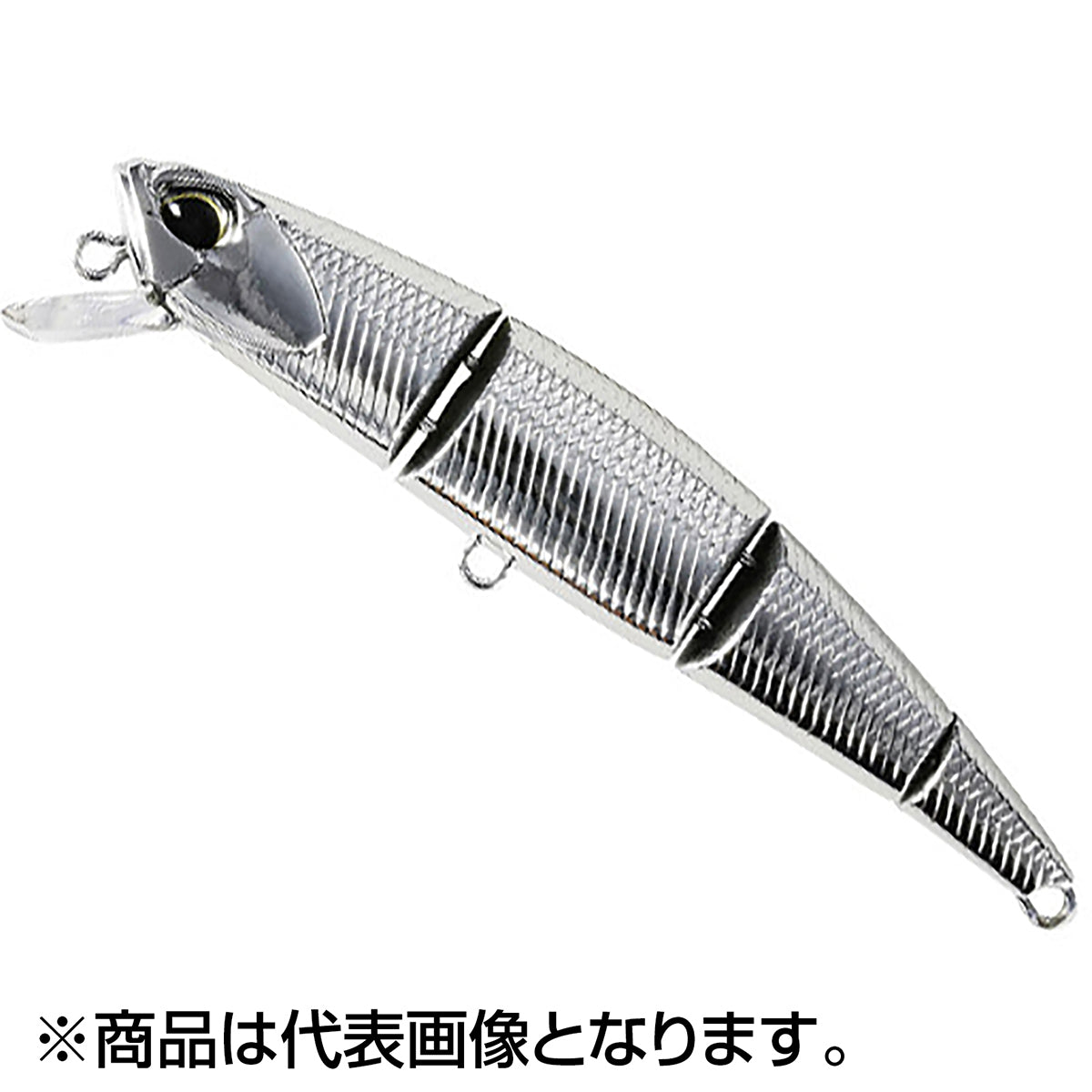 デュオ(DUO) スピアヘッド リュウキ クアトロ 70S 70mm 5.7g MCC0522 UV銀ピカベイト