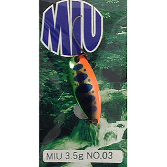 フォレスト(FOREST) MIU(ミュー) ネイティブ 3.5g #03 緑金ヤマメオレンジベリー