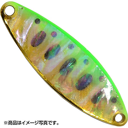 フィールドハンター デベロップ シェル(天然日本アワビ) 7g B2 G.グリーンヤマメ