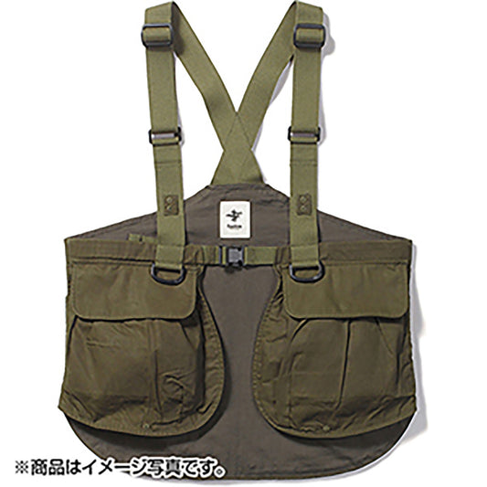 ティムコ(TIEMCO) Alflux Tackle Vest アルフラックスタックルベスト フリー オリーブ