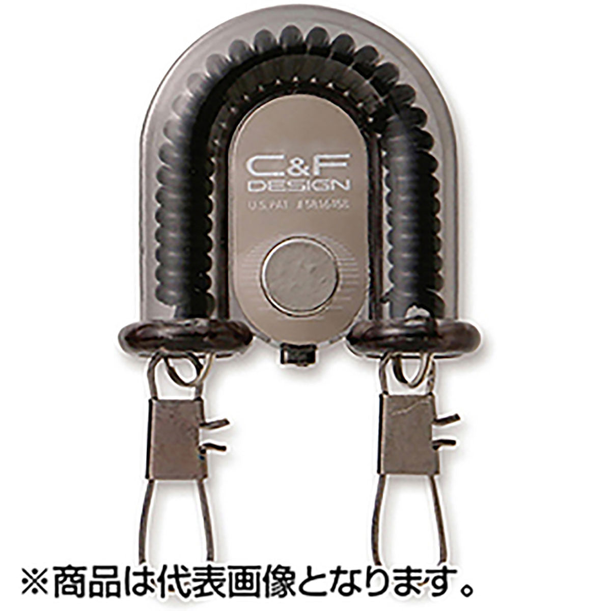 C&F DESIGN(シーアンドエフデザイン) ツイン・リトラクター（フライキャッチャー付き) Black CFA-70WF