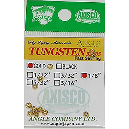 アングル(ANGLE) タングステンビーズヘッド 1/8 GO