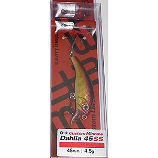 D3カスタムルアーズ(D3 Custom Lure's) ミノーダリア 45SS #09赤金