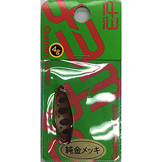 D3カスタムルアーズ(D3 Custom Lure's) スプーン 4g #01 YM
