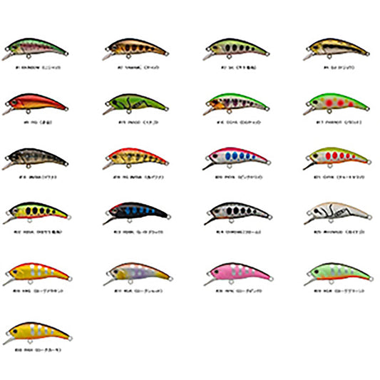 D3カスタムルアーズ(D3 Custom Lure's) ダリア 40SS #22 RBSK(RBサケ稚魚)