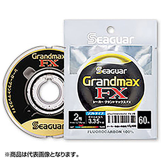 クレハ シーガー グランドマックスFX 60m巻 1号 クリア [フロロカーボン]
