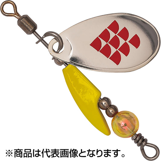 パームス(PALMS) スピンウォーククレビス 5.5g SYE シルバー/イエロー SPW-CV-5.5