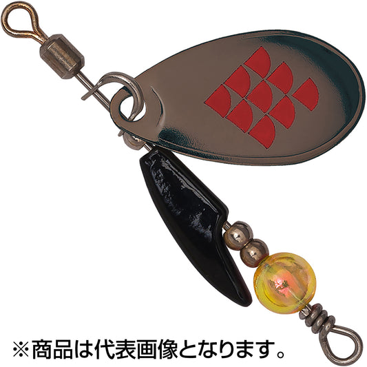 パームス(PALMS) スピンウォーククレビス 5.5g BMB BKニッケル/マットブラック SPW-CV-5.5