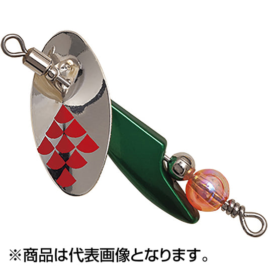 パームス(PALMS) スピンウォークQR 2.9g SGR シルバー/グリーン SPW-QR-2.9