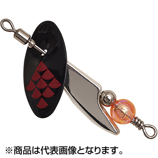 パームス(PALMS) スピンウォークQR 2.9g BTI BKニッケル/シルバー SPW-QR-2.9