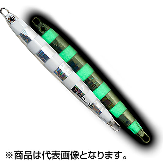 パームス(PALMS) スローブラットキャストロング・レイクショアスロー 83mm 15g MG-530 ゼブラグロー SCLL-15