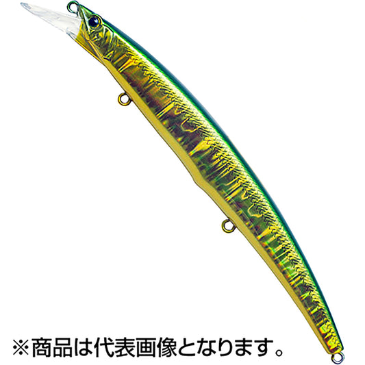 パームス(PALMS) アークローバー 140mm 23g MG-510 ゴールドグリーン AR-140S