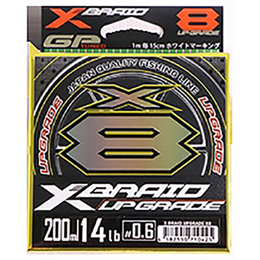 X-BRAID ｱｯﾌﾟｸﾞﾚｰﾄﾞ X8 200m 0.8号 16lb