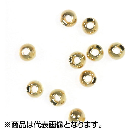 ティムコ(TIEMCO) タングステンビーズプラス M 3.3mm ゴールド(ノーマルカット)