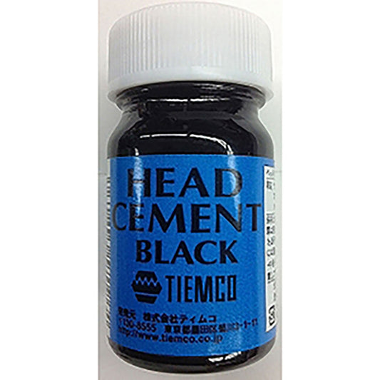 ティムコ(TIEMCO) TMC Fly Tying Head Cement ヘッドセメント ブラック