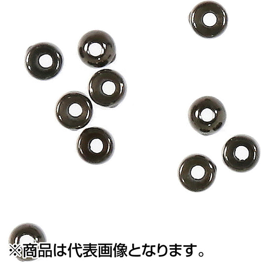 ティムコ(TIEMCO) タングステンビーズ ブラックラウンド XS 2.3mm